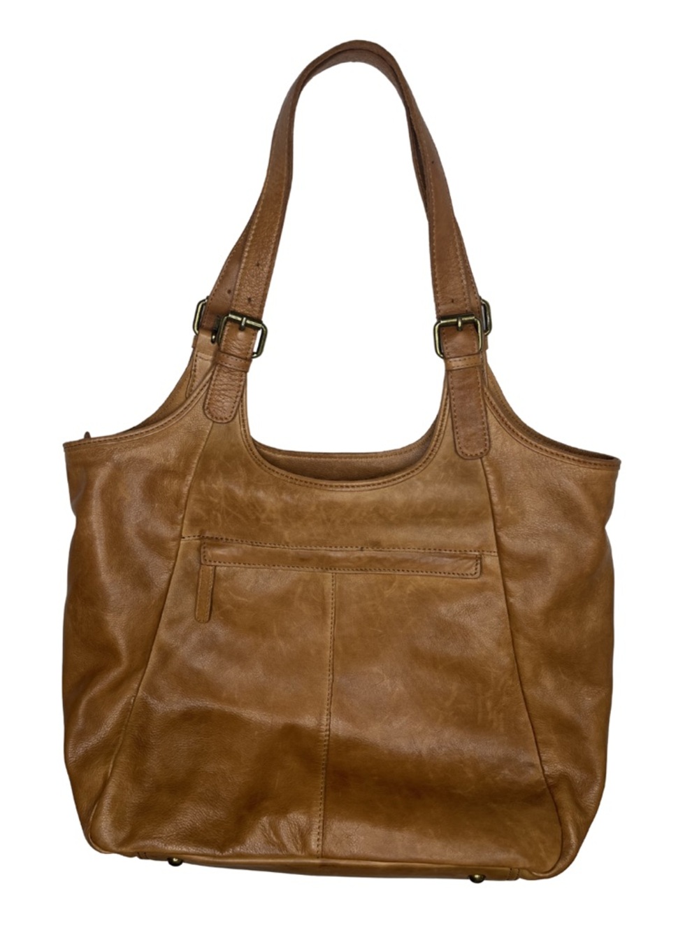 Valencia Holland Cognac Leather Tote Bag Large Shoulder Purse Boho Slouchy